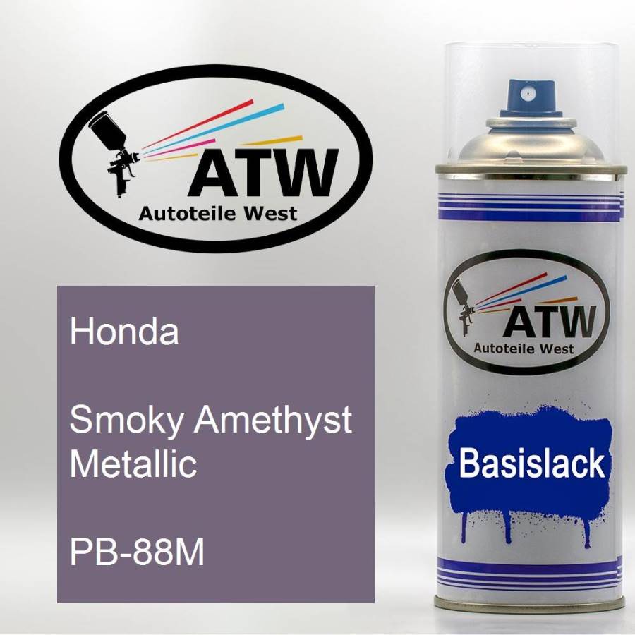 Honda, Smoky Amethyst Metallic, PB-88M: 400ml Sprühdose, von ATW Autoteile West.